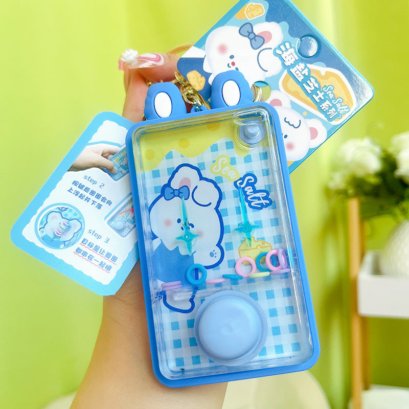 Wholesale Sea Salt Cheese Series Ferrule Game Water Machine Keychains